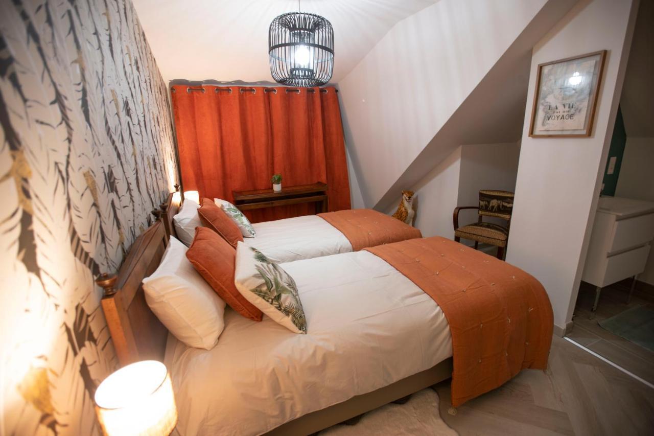 Chambre Jungle Dans Maison D'Hote "Le Petit Clouet"- Rochecorbon Luaran gambar